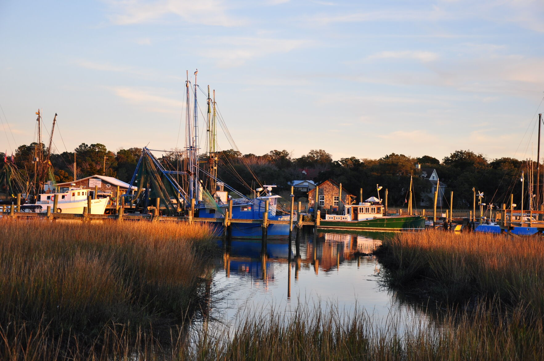 Shem Creek Fishing Fleet